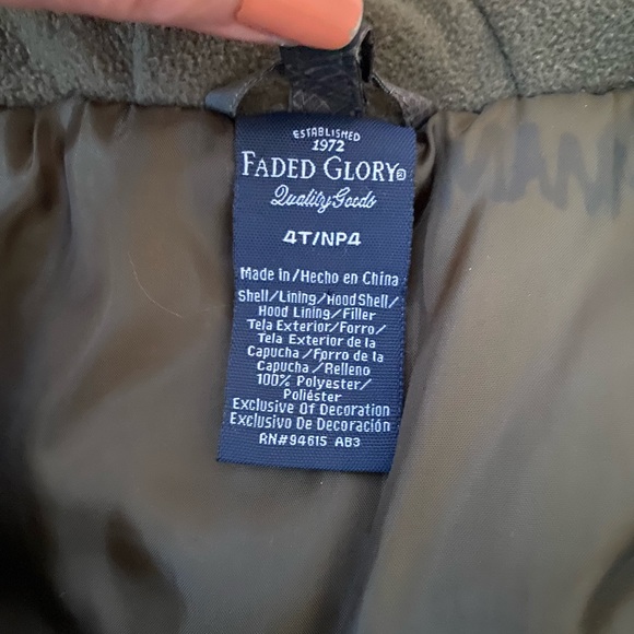 Faded Glory 2 in-1 Systems winter coat Jacket - Boys, 4T - Picture 10 of 12